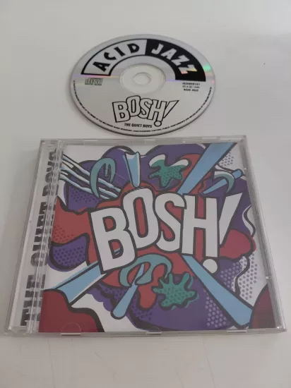The Quiet Boys  – Bosh ( Acid Jazz) – 1995 İngiltere Basım - CD Albüm