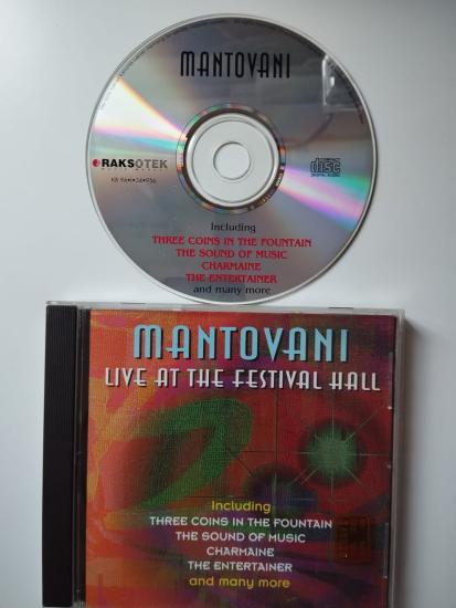 Mantovani – Live at Royal Festival Hall - Türkiye Basım 2. El CD Albüm