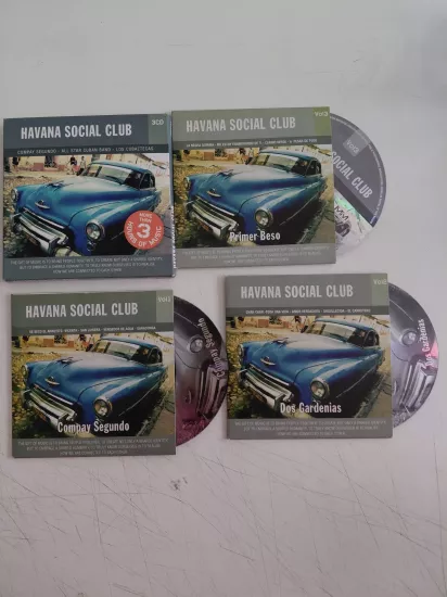 Los Gardenias – Havana Social Club - 2009 İrlanda Basım 3xCD Albüm
