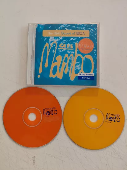 Cafe Mambo - The Real Sound Of Ibiza - 2000  Avrupa Basım 2xCD Albüm