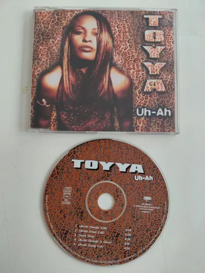 Toyya   – Uh-Ah -  1998  Avrupa Basım -  CD, Maxi-Single  /Hip Hop