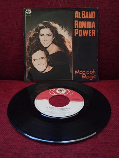 Al Bano & Romina Power – Magic Oh Magic - 1985 Belçika Basım 45 lik Plak