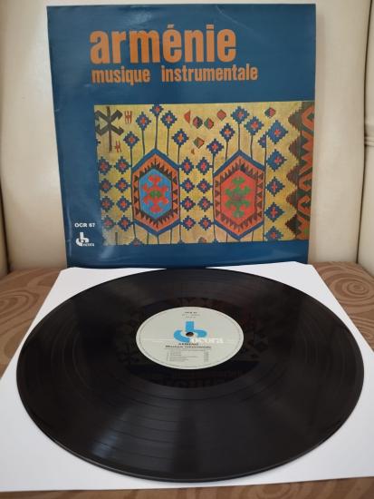 Arménie -  Musique Instrumentale -  1983 Fransa  Basım LP Plak Albüm