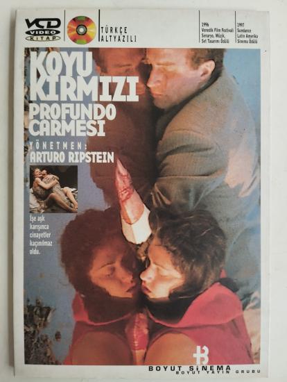 Koyu Kırmızı / Profundo carmesi - 2. El  2xVCD Film + Kitap