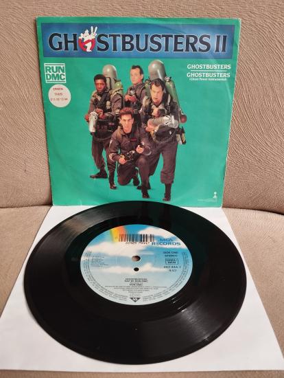GHOSTBUSTERS -  Run DMC  - (Soundtrack) - 1989 Almanya Basım 45 LİK PLAK