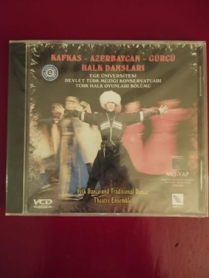 Kafkas Azerbaycan Gürcü Halk Dansları -  Türkiye  Basım CD  Albüm/Açılmamış Ambalajlı
