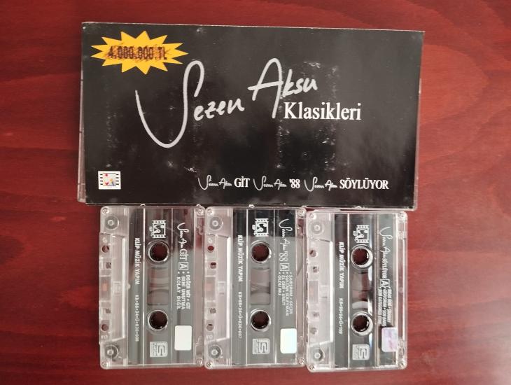 Sezen Aksu ‎– Klasikleri (Git / ’88 / Söylüyor) -   2000 Türkiye Basım 3xKaset Albüm