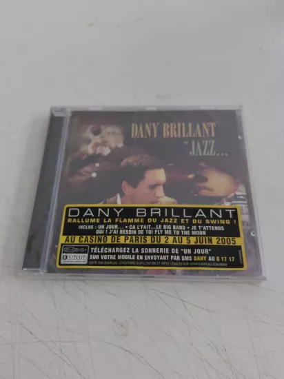 Dany Brillant – Jazz... À La Nouvelle Orléans - 2007 Fransa Basım CD Albüm/Açılmamış Ambalajlı