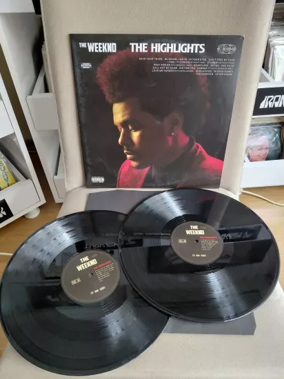 The Weeknd  ‎–  The Highlights - 2021  Avrupa Basım Albüm 2xLP Plak /Hip Hop