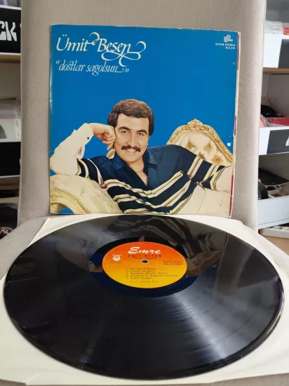 Ümit Besen – Dostlar Sağolsun  -  1983 Türkiye  Basım Albüm - 33 lük LP Plak
