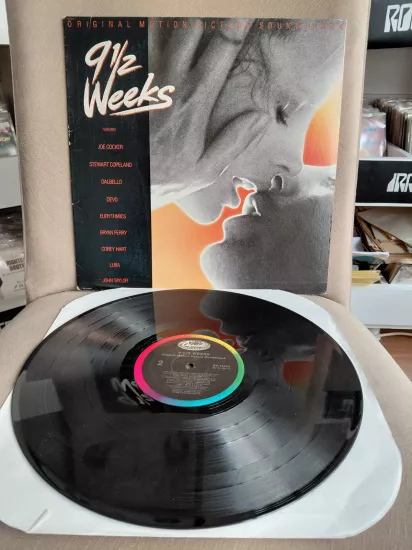 9½ Weeks   (Soundtrack) -  1986 USA Basım  LP Albüm - 33 lük Plak