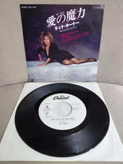 Tina Turner –  What’s Love Got To Do With It - 1984  Japonya Basım 45lik Plak