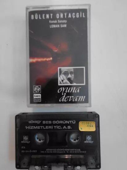 Bülent Ortaçgil – Oyuna Devam -  1991 Türkiye Basım Kaset Albüm