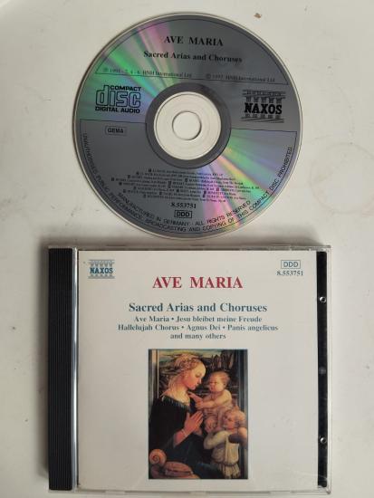 Ave Maria - Sacred Arias And Choruses - Almanya Basım - 2. El CD Albüm