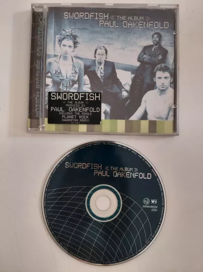 Paul Oakenfold  – Swordfish   – 2001 Avrupa Basım - CD Albüm