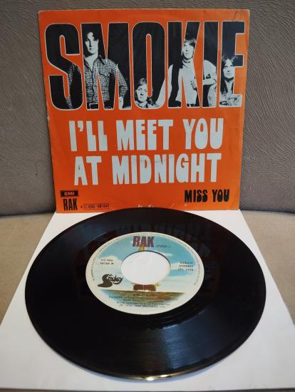 SMOKIE  – I’ll Meet You At Midnight - 1983 İngiltere Basım 45lik Plak