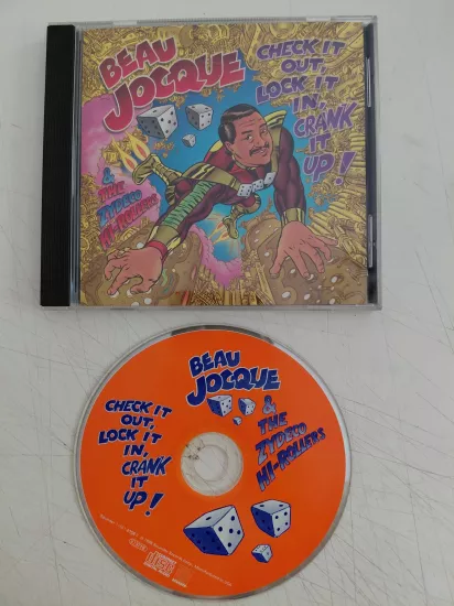 Beau Jocque & The Zydeco Hi-Rollers – Check It Out, Lock It In, Crank It Up - CD Albüm -2.el