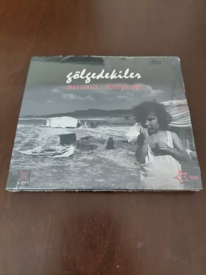 Gölgedekiler - Mevsimsiz - Diriliyorum - 2014 Türkiye  Basım - CD Albüm /Açılmamış Ambalajlı