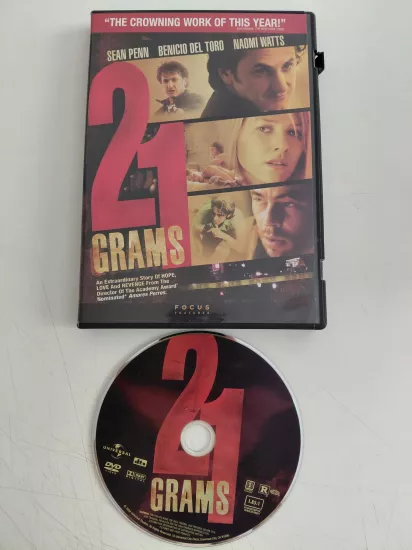 21 GRAMS  - Sean Penn - DVD Film /1.Bölge - Türkçe altyazı yoktur