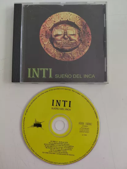 Inti – Sueño Del Inca -  1995  Almanya Basım - CD Albüm