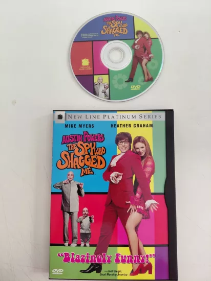 Austin Powers: The Spy Who Shagged Me - Mike Myers - DVD Film (Snapcase) /1. Bölge-Türkçe altyazı yoktur