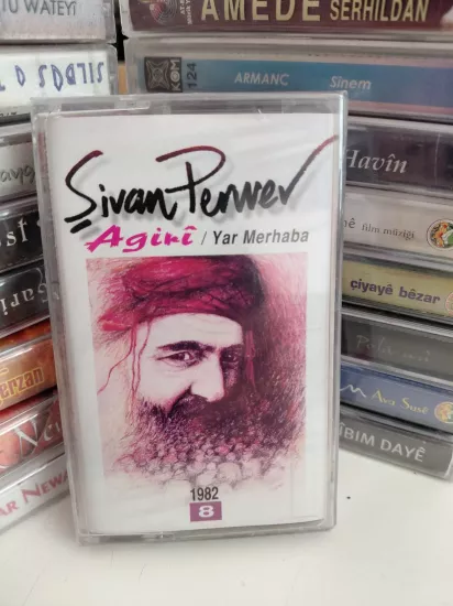 Şivan Perwer – Agirî / Yar Merhaba - 2002  Türkiye  Basım Kaset Albüm /Açılmamış Ambalajlı (Kürtçe)