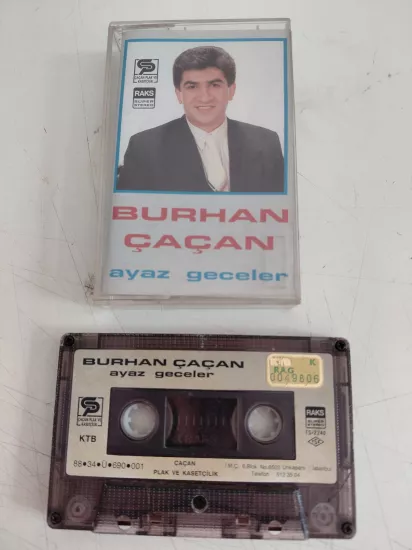 Burhan Çaçan –  Ayaz Geceler  - 1988  Türkiye Basım Kaset