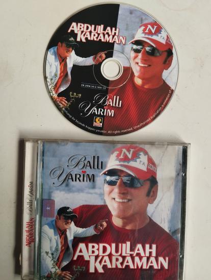 Abdullah Karaman - Ballı Yarim - Türkiye Basım - 2. El CD Albüm