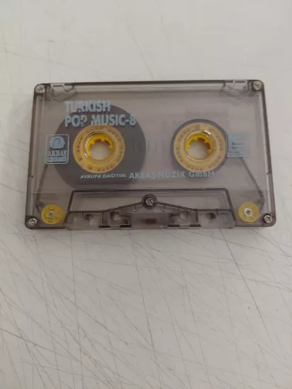 Turkish Pop Music 8  -   Almanya Basım Kaset/Akbaş - Kapaksız