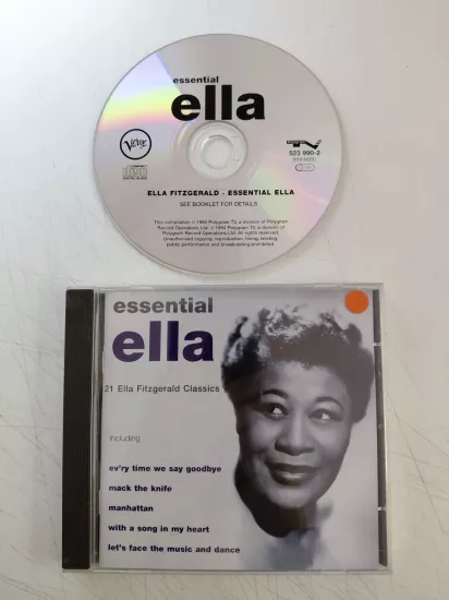 Ella Fitzgerald – Essential Ella - İngiltere Basım CD Albüm