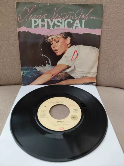 Olivia Newton-John –  Physical  - 1981 Hollanda Basım 45 lik Plak