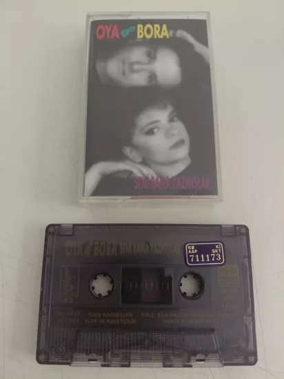 Oya & Bora – Seni Bana Yazmışlar - 1992 Türkiye Basım  Kaset Albüm