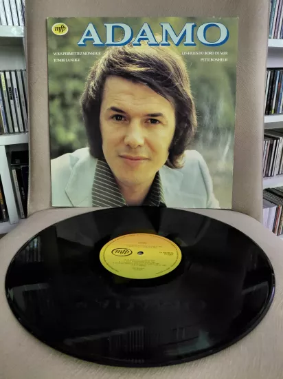 Adamo  – Adamo ( Tombe La Neige ) - 1980 Hollanda Basım Albüm LP Plak