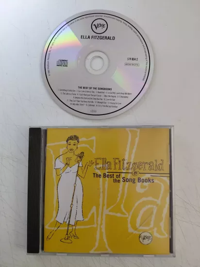 Ella Fitzgerald – The Best Of The Song Books  - 1993 İngiltere Basım CD Albüm