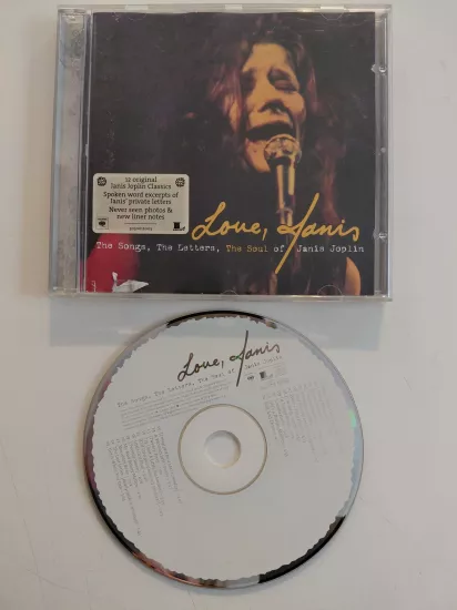 Janis Joplin  –  Love, Janis - 2001  Avrupa  Basım - CD Albüm