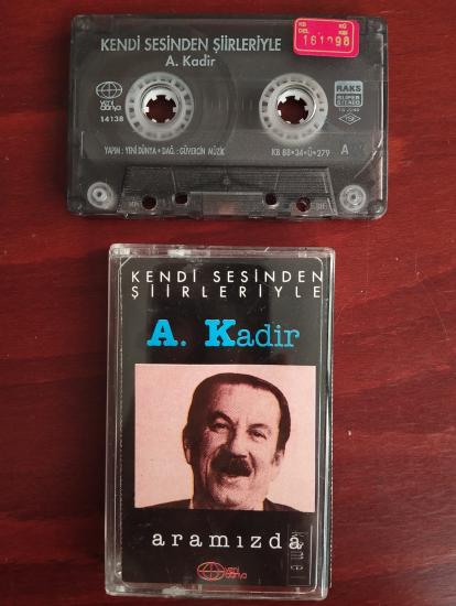 A. Kadir  – Aramızda - Kendi Sesinden Şiirleriyle -  1988 Türkiye Basım Kaset Albüm