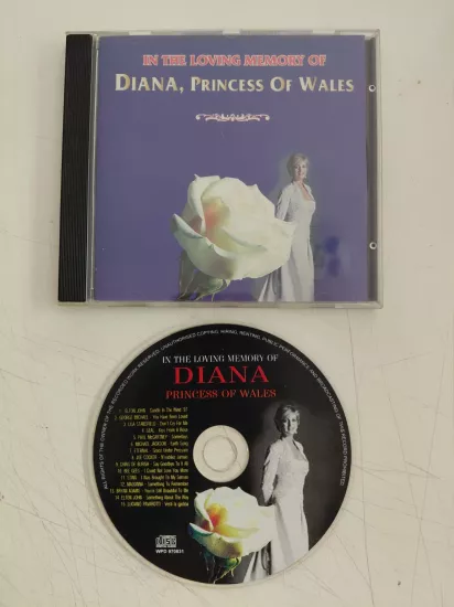 In The Loving Memory Of Diana, Princess Of Wales  - 1997 Avrupa Basım  CD Albüm