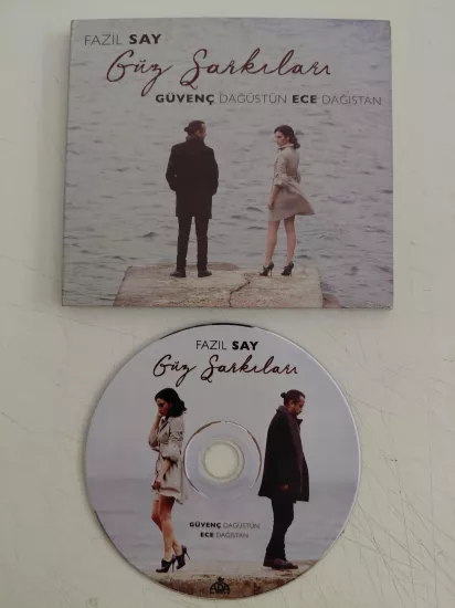 Fazıl Say, Güvenç Dağüstün, Ece Dağıstan – Güz Şarkıları  -  2017 Türkiye  Basım CD Albüm
