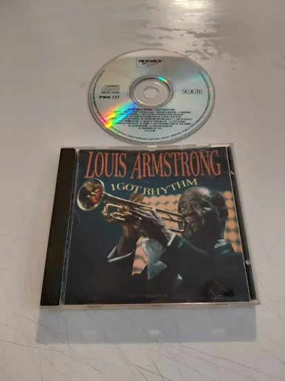 Louis Armstrong  – I Got Rhythm – 1990  İngiltere  Basım - CD Albüm