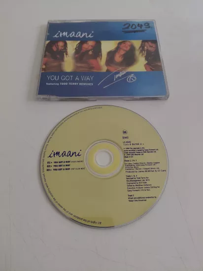 Imaani – You Got A Way - 1999  Avrupa Basım - CD, Single