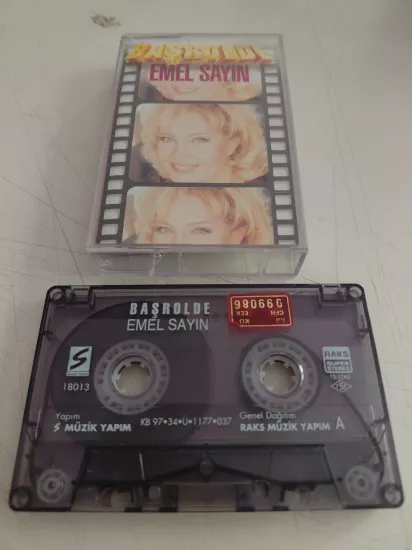 Emel Sayın – Başrolde - 1997  Türkiye Basım  Kaset Albüm