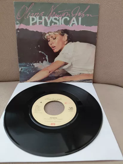 Olivia Newton-John –  Physical  - 1981 Hollanda Basım 45 lik Plak