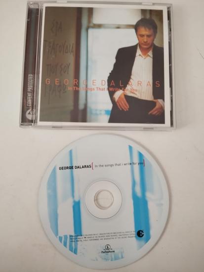 George Dalaras ‎– In The Songs That I Write For You - 2004 Avrupa Basım CD Albüm - 2.El