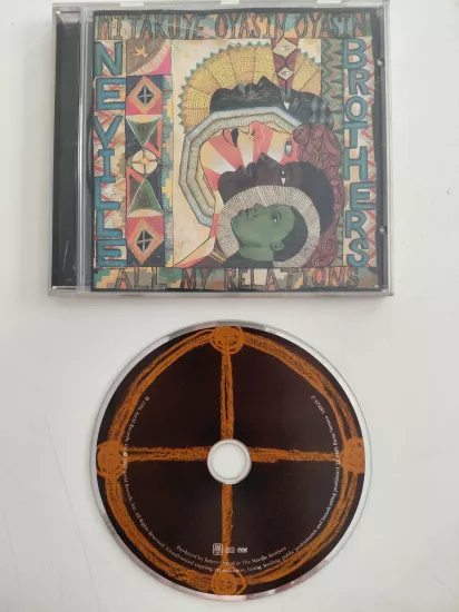 The Neville Brothers – Mitakuye Oyasin Oyasin/All My Relations – 1996 Avrupa Basım - CD Albüm