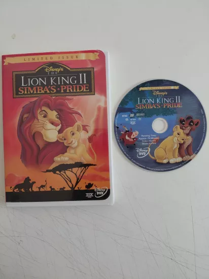 Aslan Kral 2 ( The Lion King 2) - DVD Animasyon /1. Bölge-Türkçe altyazı yoktur