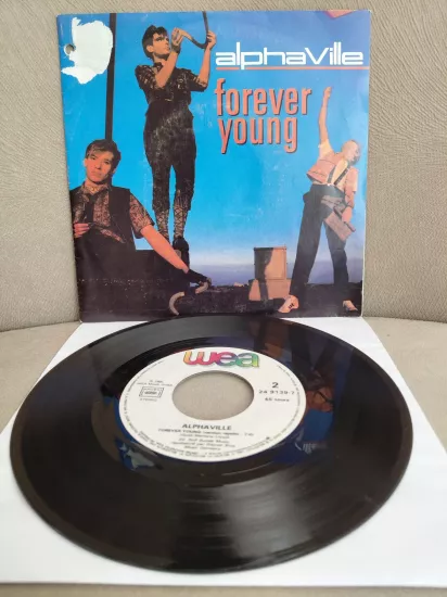 Alphaville  –  Forever Young - 1985  Fransa Basım 45’lik  Plak