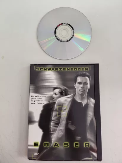 Eraser (Silici) /Arnold Schwarzenegger - DVD Film (Snapcase) /1. Bölge-Türkçe altyazı yoktur