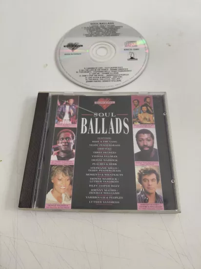 Soul Ballads ( Drifters ,Kool & The Gang...) –  1988 Fransa  Basım - CD Albüm