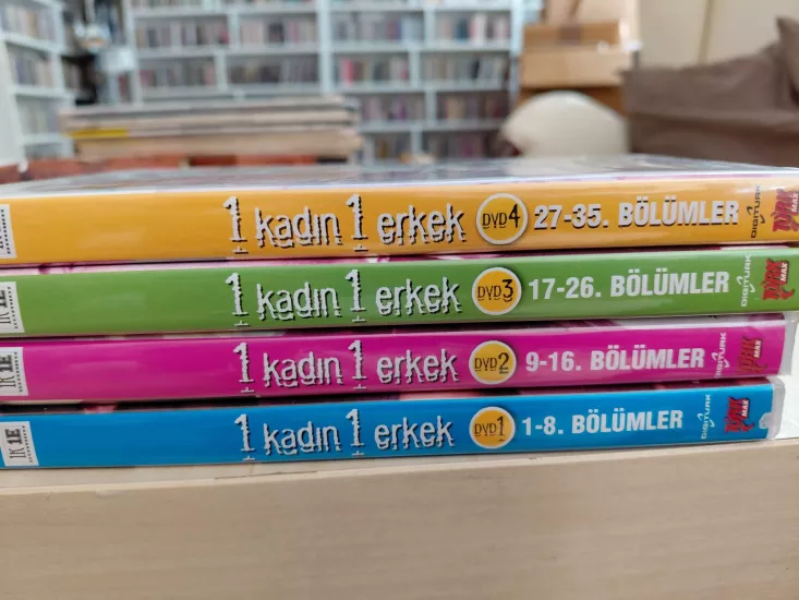 1 KADIN 1 ERKEK (1-35.  Bölümler) - DVD