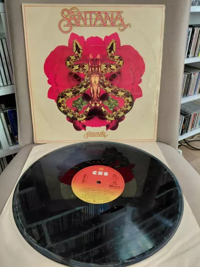 Santana  – Festivál - 1977  Türkiye Basım Albüm - LP Plak